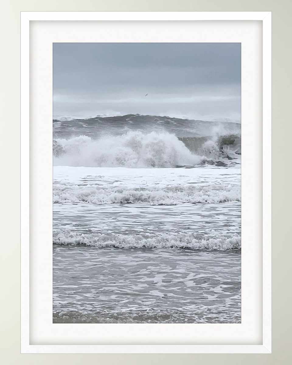 "Cool Coastal II" Framed Giclee on Paper